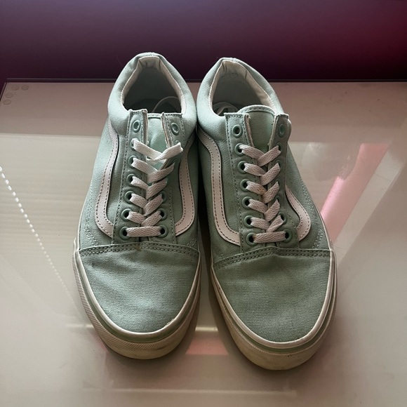 Vintage Mint Vans Canvas Old Skool M 8.0 W 9.5 - Picture 2 of 3